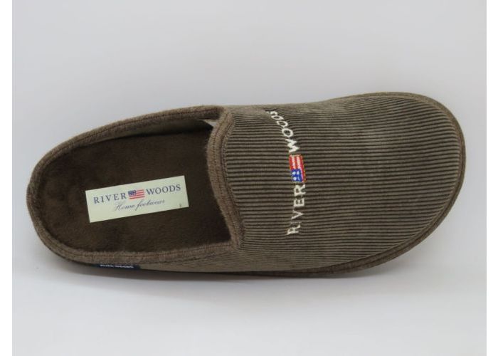 River Woods 20614 Slipper gesloten Bruin