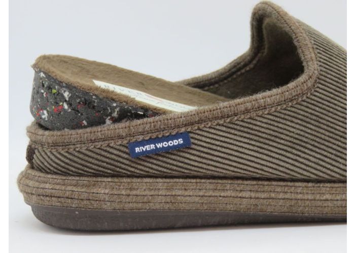 River Woods 20614 Slipper gesloten Bruin