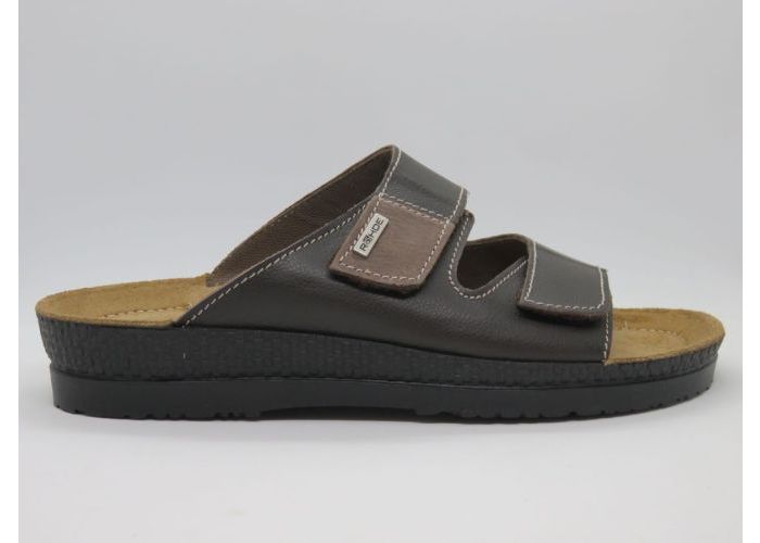 Herenschoenen Rohde Slipper open 1501 Bruin