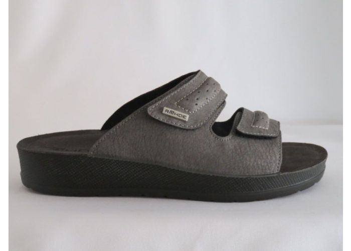 Herenschoenen Rohde Slipper open 1526 Grijs