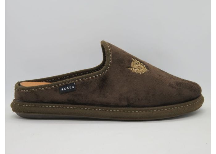 Scapa 21570 Pantoffel gesloten Bruin
