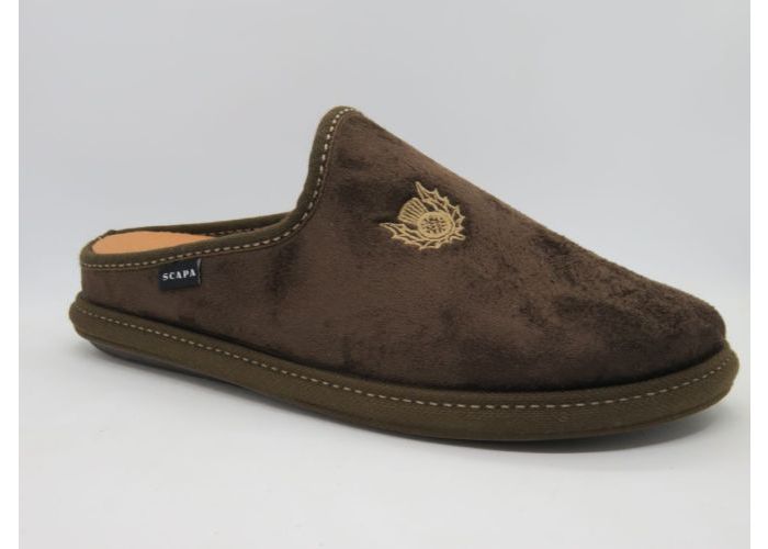 Scapa 21570 Pantoffel gesloten Bruin