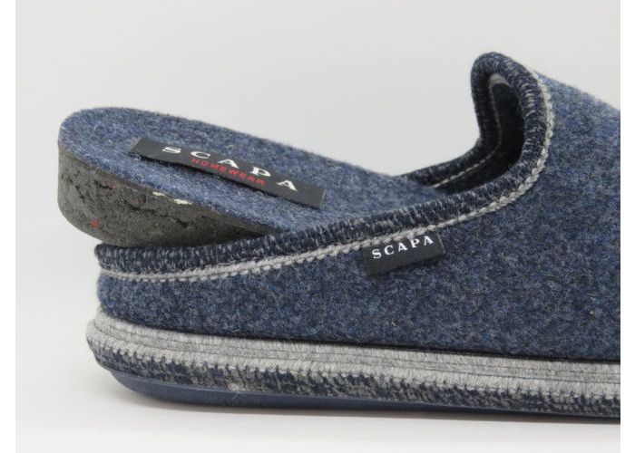 Scapa 20798 Slipper gesloten Blauw