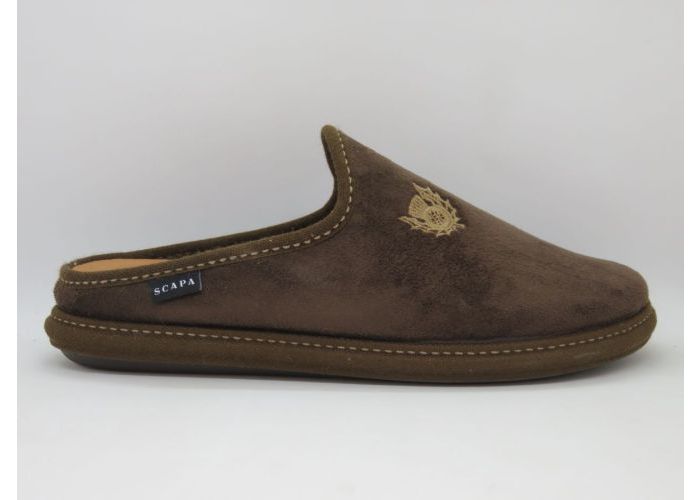 Scapa 20800 Slipper gesloten Bruin