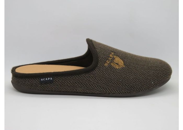 Herenschoenen Scapa Slipper gesloten 21/1PS20 Bruin