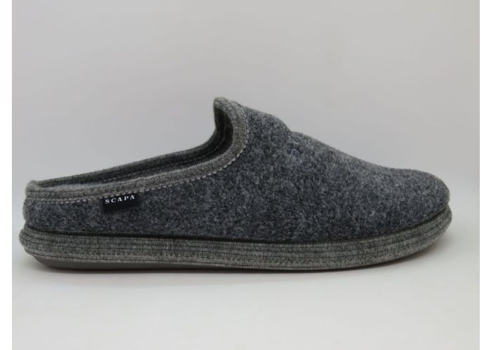 Scapa 20797 Slipper gesloten Grijs