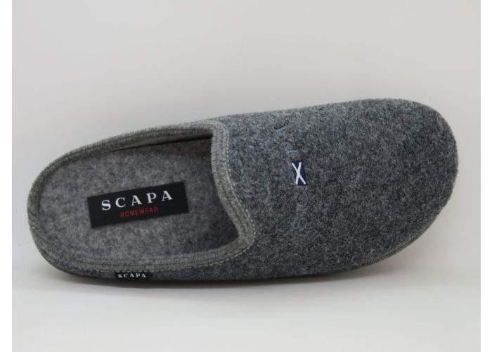 Scapa 20797 Slipper gesloten Grijs