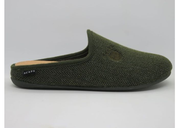 Herenschoenen Scapa Slipper gesloten 21/1PS20 Kaki