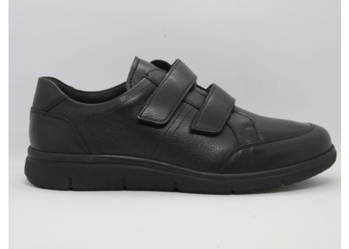 Herenschoenen Solidus Velcro / klever 64500-00091 Zwart