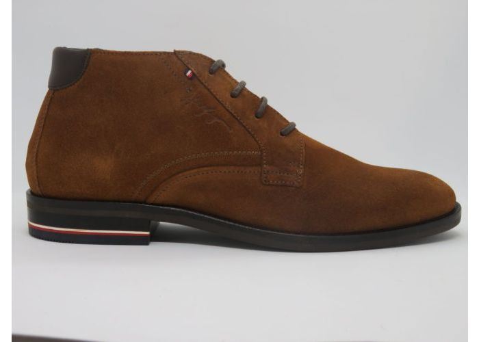Herenschoenen Tommy Hilfiger Botien FM03111 Cognac