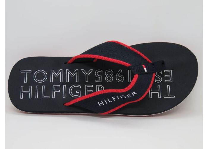 Herenschoenen Tommy Hilfiger Teenslipper FM04469 Blauw