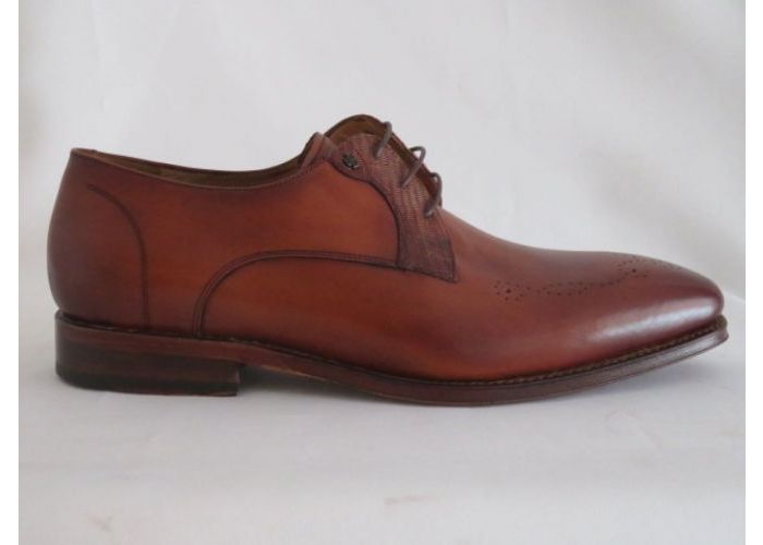 Herenschoenen Van Bommel Veterschoen 14468/00 Cognac