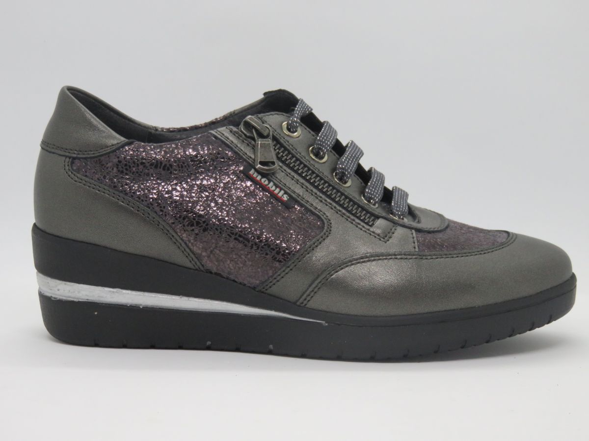 artikel provincie huurling Mobils PATRIZIA sneaker grijs antraciet - damesschoenen | Ruka Shoe  (Herzele)